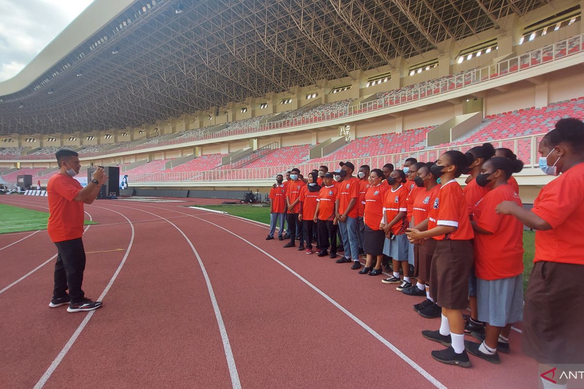 Anak Papua harapkan Presiden Jokowi perhatikan fasilitas olahraga