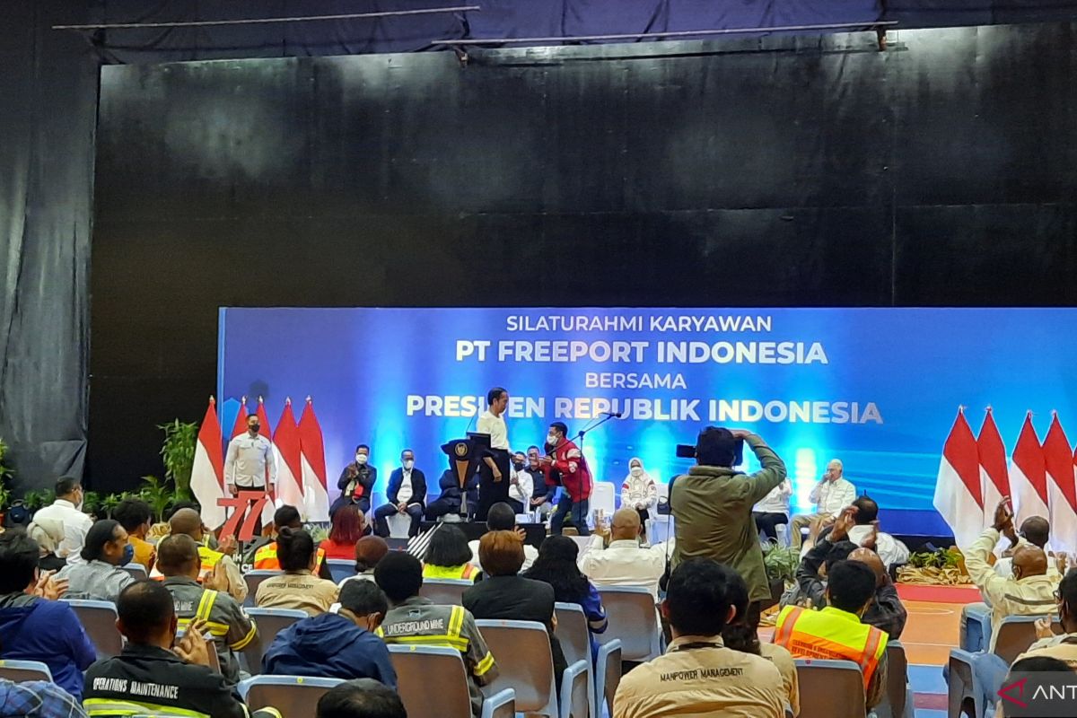 Presiden Jokowi ingin Papua hasilkan talenta muda sepakbola