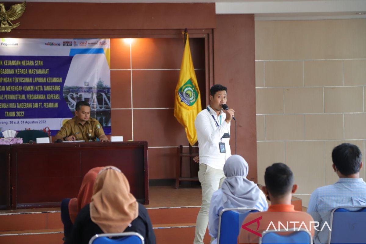 Pelaku UMKM di Kota Tangerang dilatih laporan keuangan berbasis digital