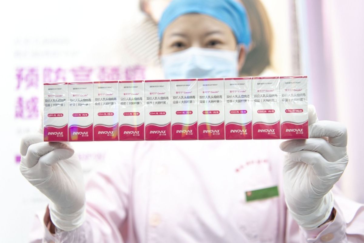 Vaksin HPV pertama China tunjukkan efikasi 100 persen dalam uji klinis