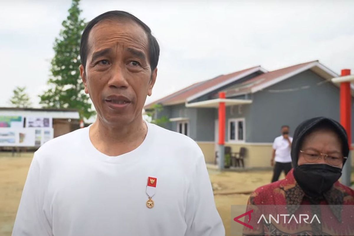 Presiden tinjau Rumah Sehat di Papua harapkan ekosistem perumahan baik