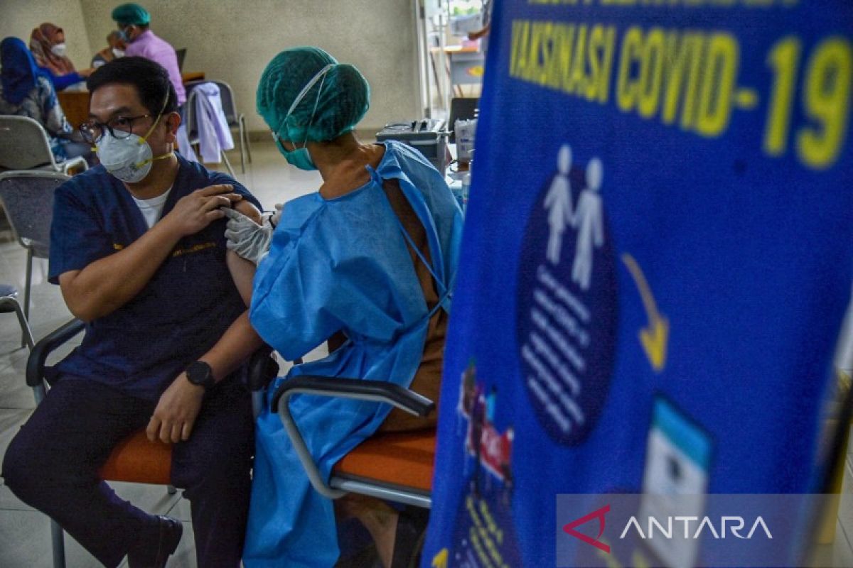 22.798 tenaga kesehatan di Sumut sudah terima vaksinasi booster tahap dua