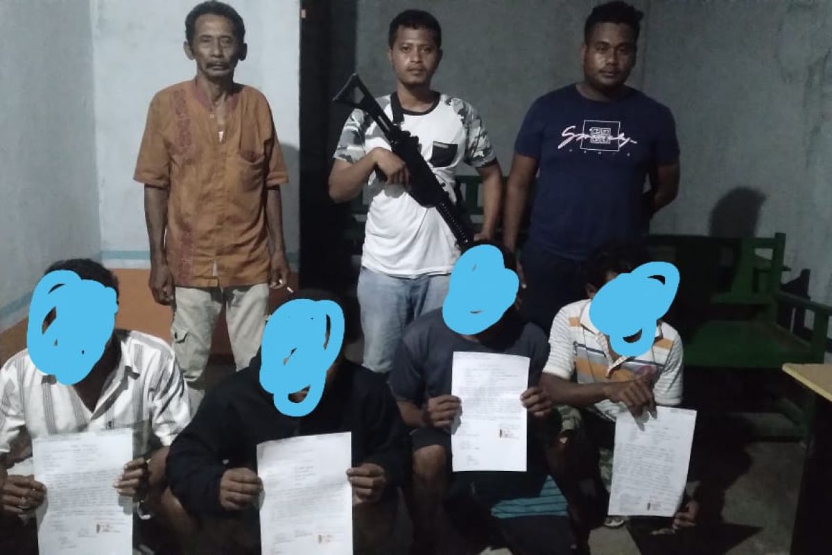Empat nelayan ditahan karena diduga pakai bom ikan