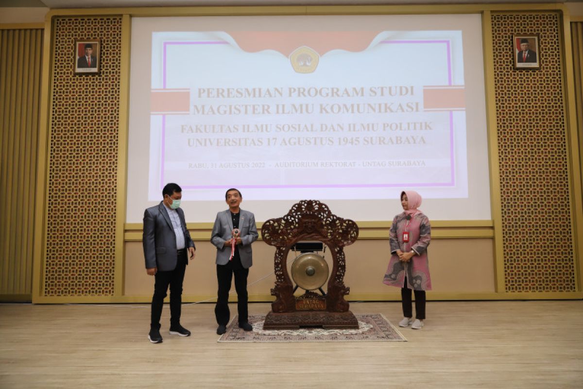 Untag Surabaya buka prodi Magister Ilmu Komunikasi