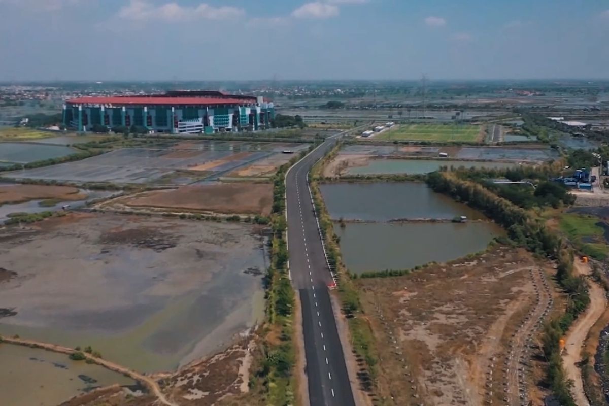 Jelang AFC U-20, akses jalan ke Stadion Gelora Bung Tomo dituntaskan
