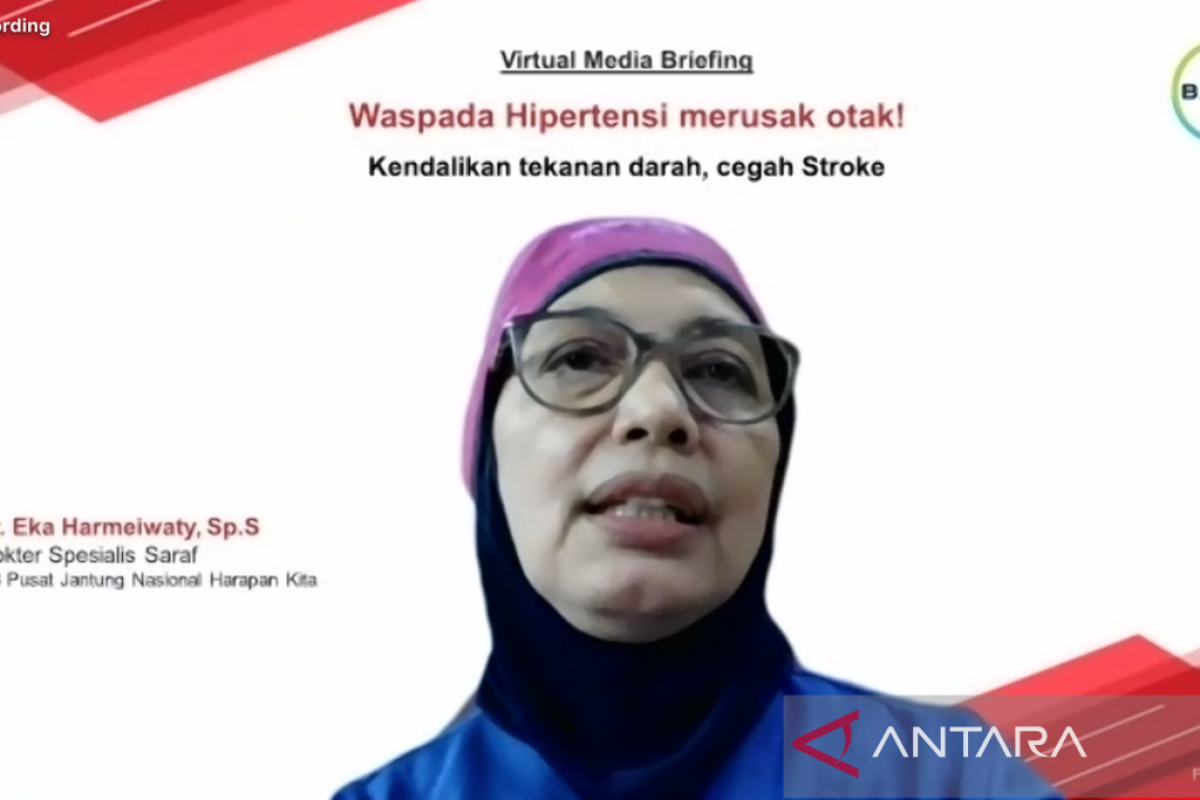 Hipertensi jadi faktor risiko utama stroke