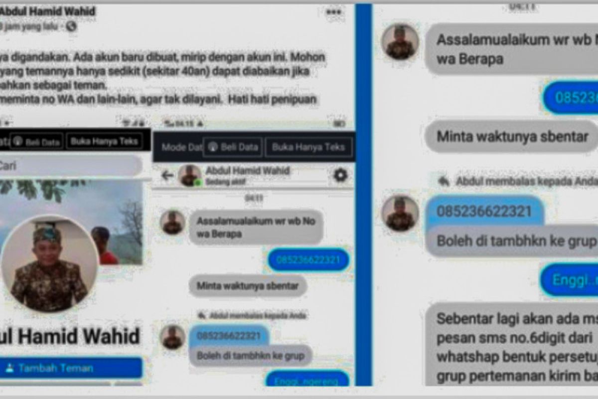 Waspada beredar akun FB palsu Kepala Ponpes Nurul Jadid Paiton