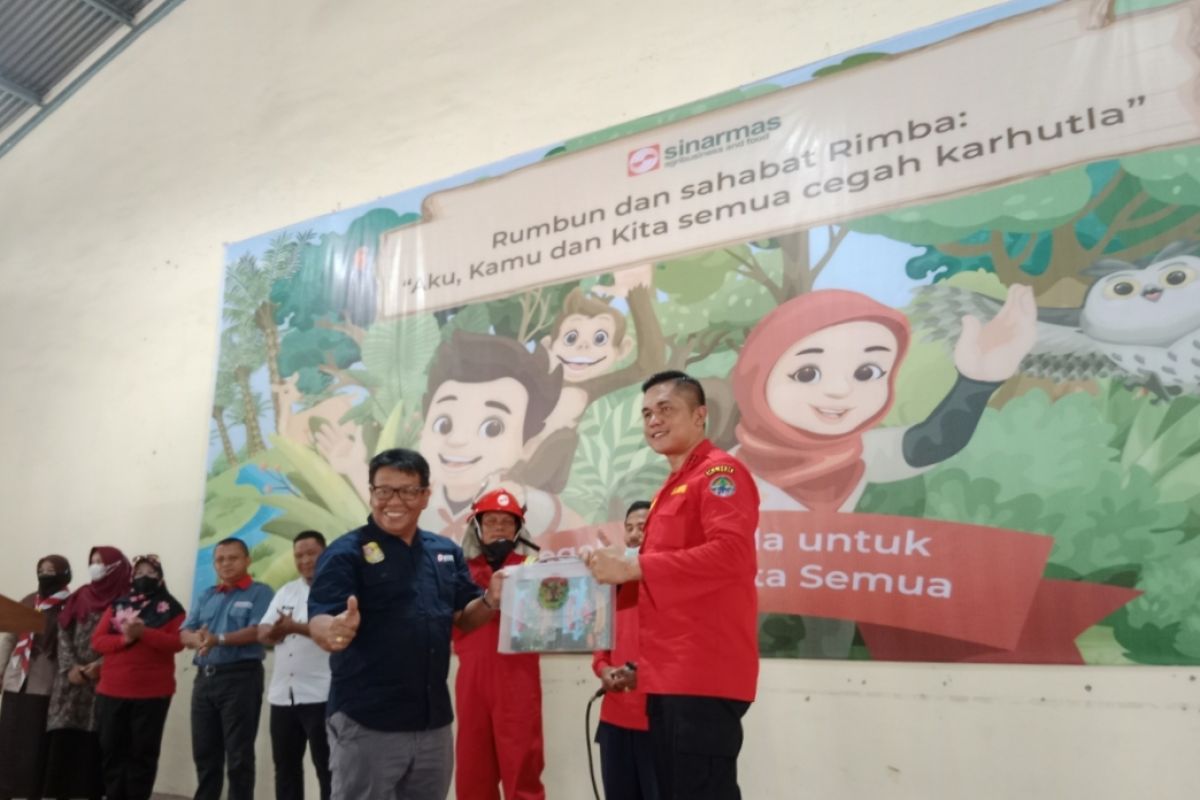 Manggala Agni Riau apresiasi peluncurkan buku cerita karhutla