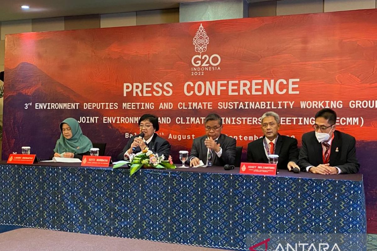 Pertemuan menteri lingkungan hidup G20 hasilkan 