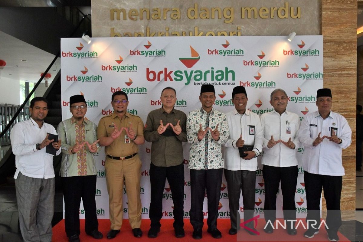 Potensi Wakaf di Riau tinggi, BWI lanjutkan kerjasama dengan BRK Syariah
