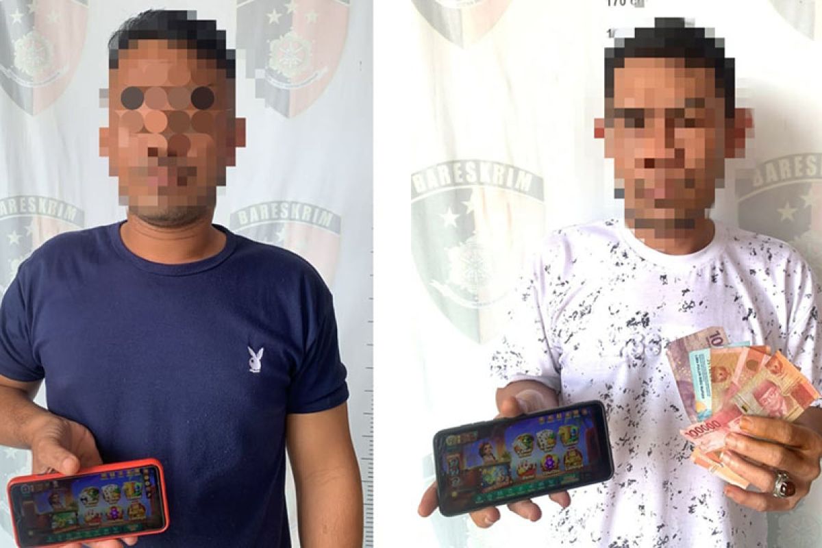 Polisi tangkap agen dan pemain judi online