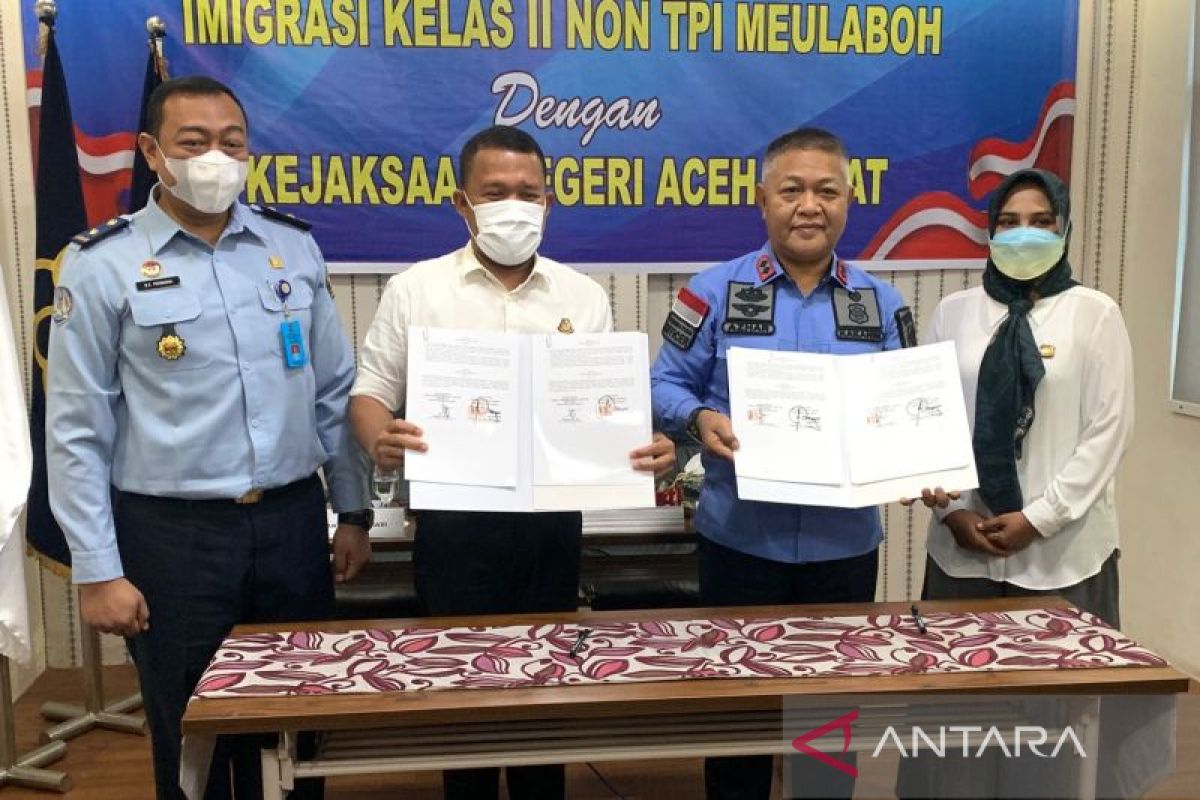 Imigrasi Meulaboh gandeng jaksa perkuat fungsi penegakan hukum