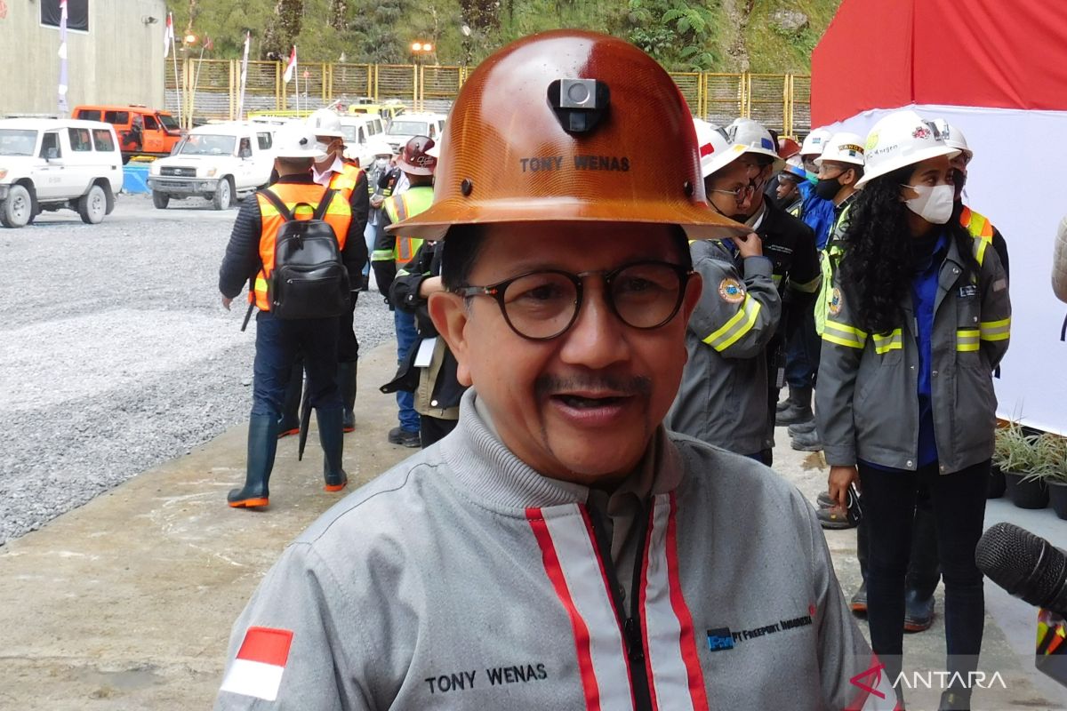 Tony Wenas: 5G Mining bagian teknologi digital PT Freeport Indonesia