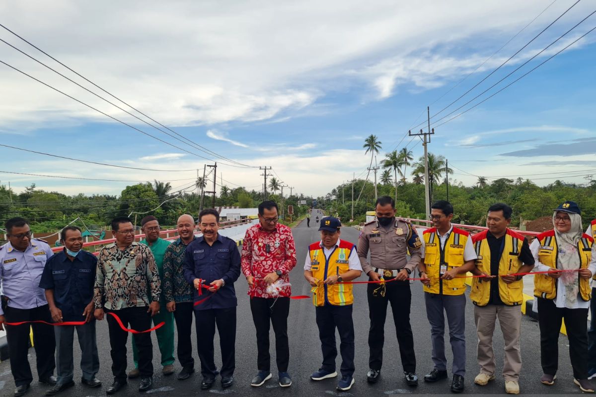 Sukseskan DWG G20 Kementerian PUPR, BPJN Babel rampungkan proyek Jembatan Air Terong I