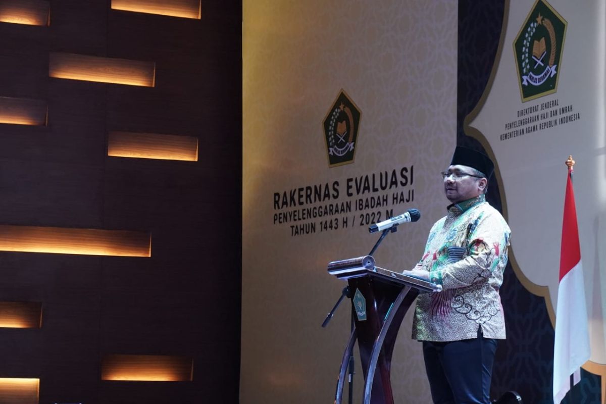 Menag: Ibadah haji 2022 jadi tolok ukur pelaksanaan tahun depan