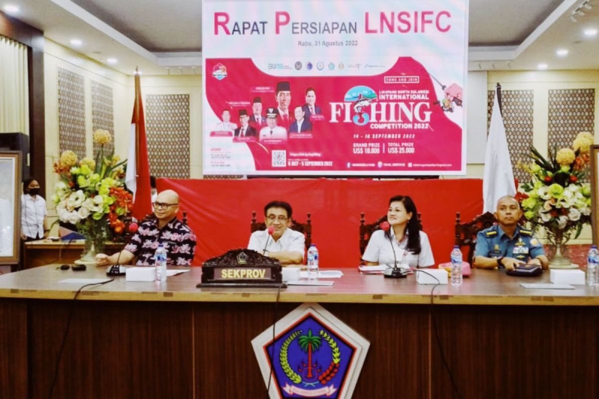 Perebutkan Piala Presiden LNSIFC Sulut diikuti tim pancing mancanegara