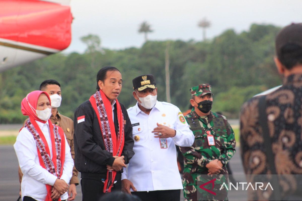 Presiden Jokowi kunjungan kerja ke Saumlaki