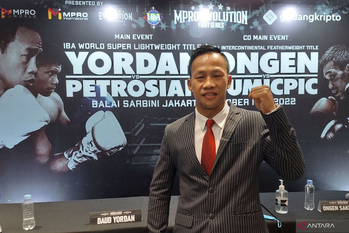 Petinju Daud Yordan andalkan pengalaman lawan Ukraina