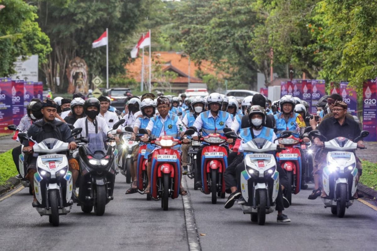 Kementerian ESDM terus gencarkan program konversi sepeda motor BBM jadi listrik