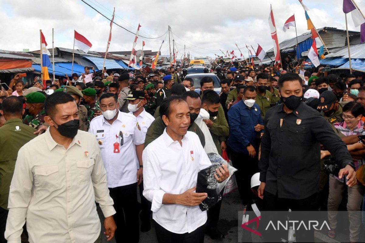 Antusiasme masyarakat Tanimbar iringi Jokowi awali kunker