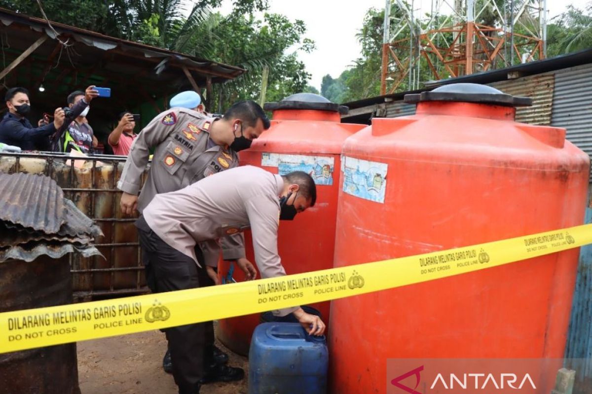 Polresta Samarinda  amankan 17 ton BBM diduga ilegal