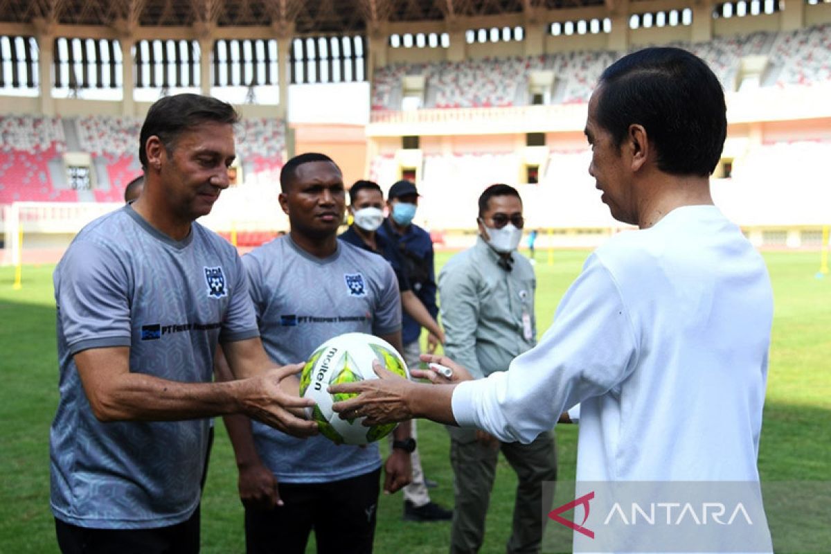 Pelatih PFA terngiang pesan Jokowi untuk anak-anak Papua