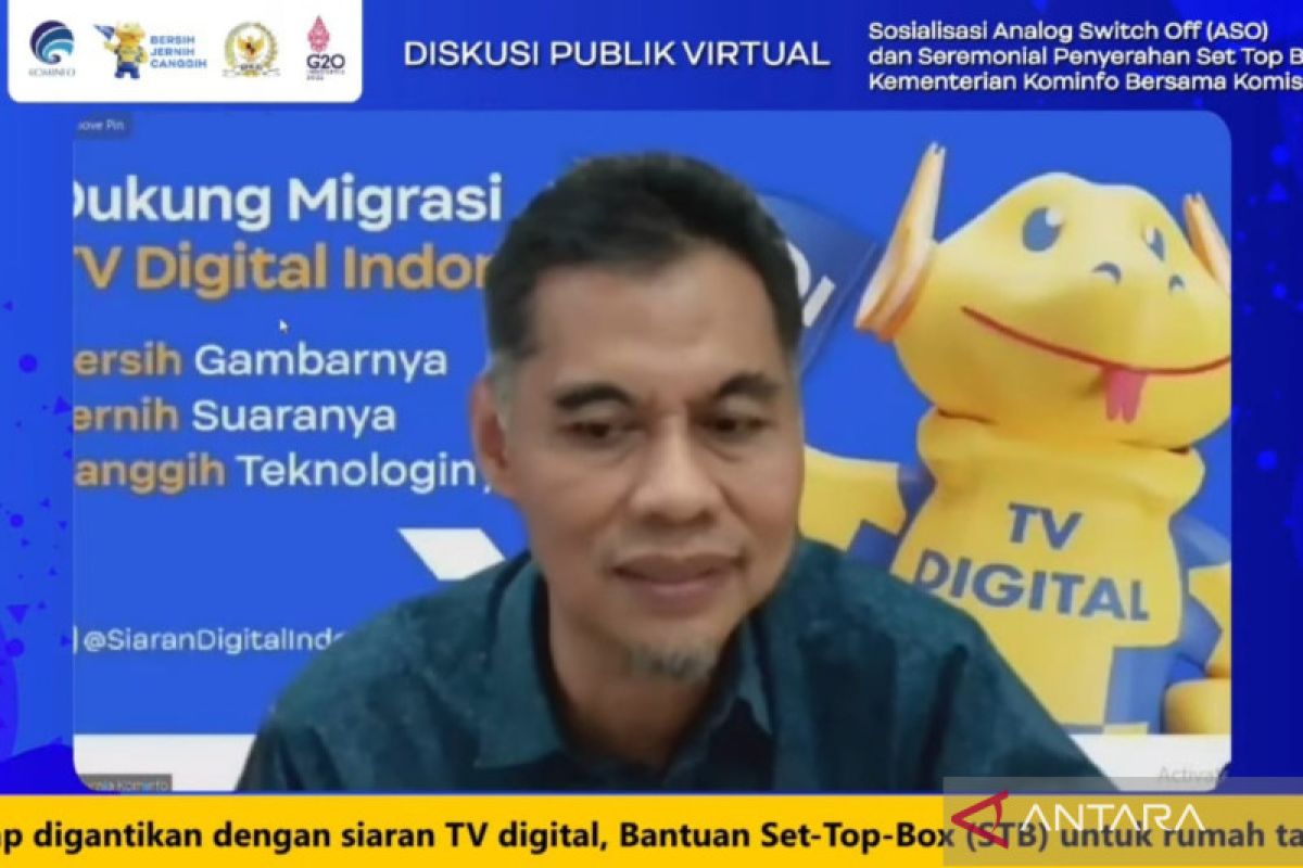 Kemenkominfo minta penyelenggara multipleksing percepat distribusi STB