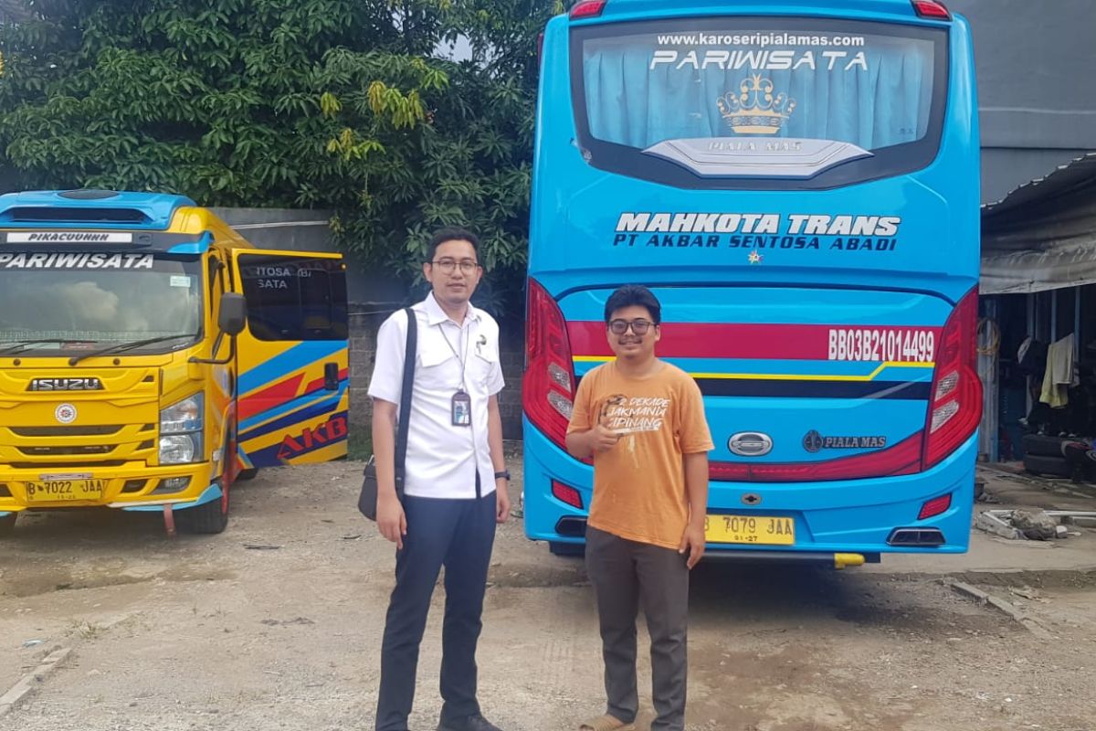 Jasa Raharja Perwakilan Tangerang Samsat Serpong giat CRM ke PO Akbar Sentosa Abadi