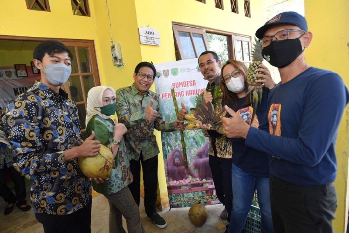 Mendes PDTT apresiasi BUMDes konservasi orangutan di Pulang Pisau