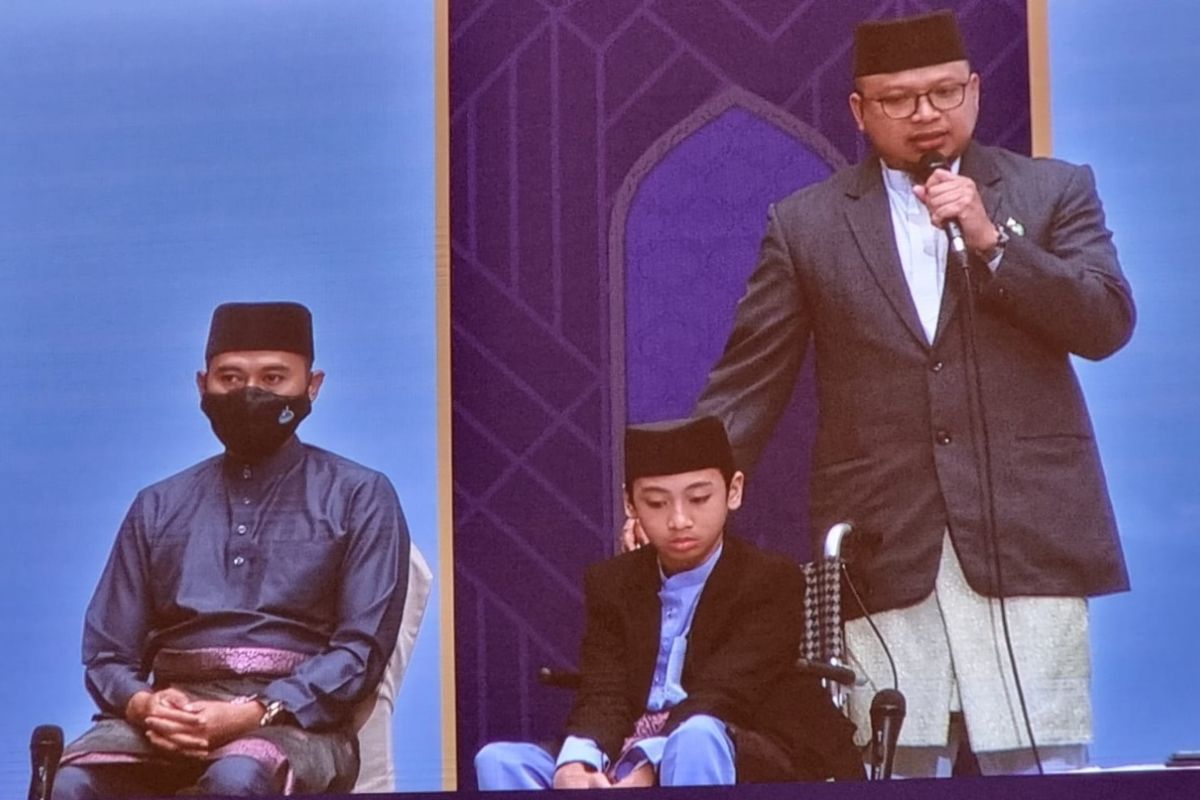 Dua hafiz muda berkebutuhan khusus Indonesia tampil di hadapan Sultan Brunei