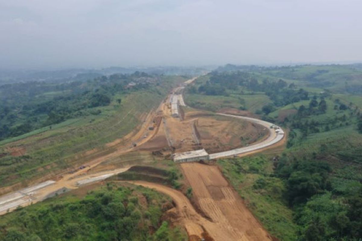 PUPR targetkan pengerjaan konstruksi Seksi 2 Tol Ciawi-Sukabumi selesai Desember
