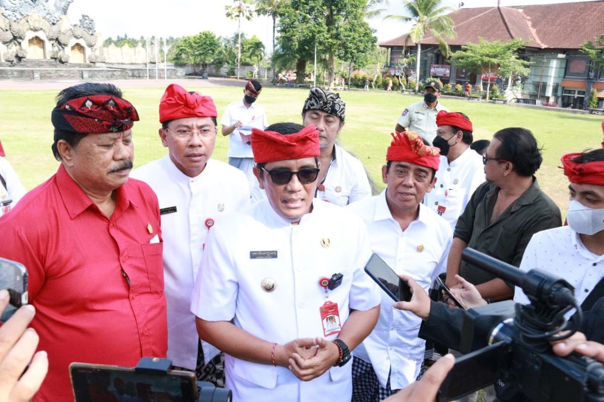 Pemkab Tabanan relokasi patung ikonik ke Taman Bung Karno