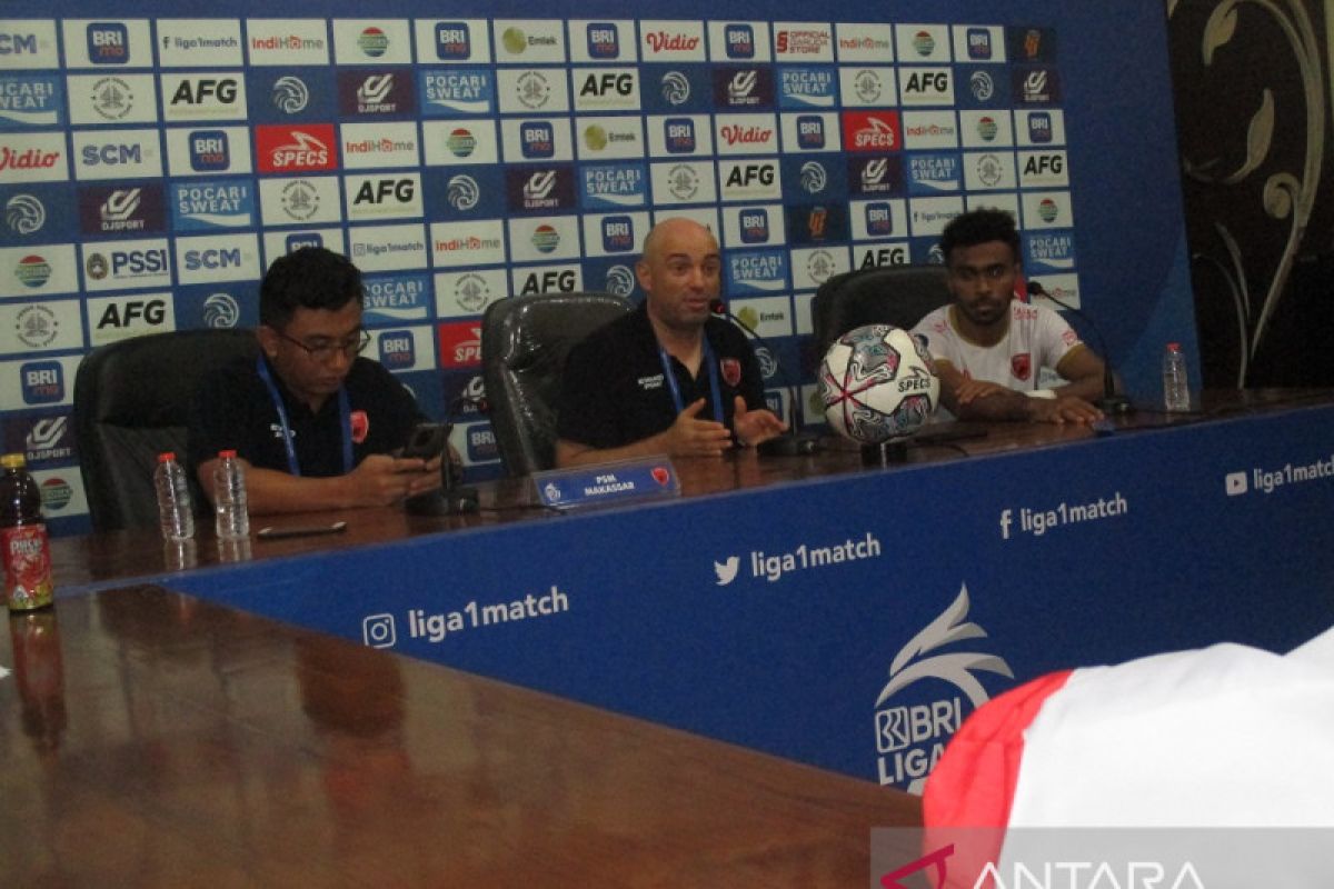 Bernardo akan jaga mentalitas pemain PSM Makassar saat jeda kompetisi