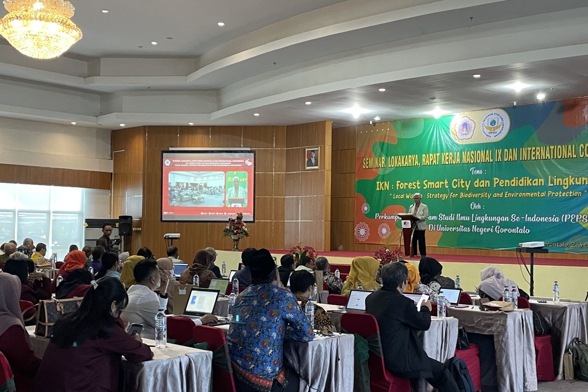 Raker IX PEPSILI di Gorontalo membahas konsep smart forest city IKN