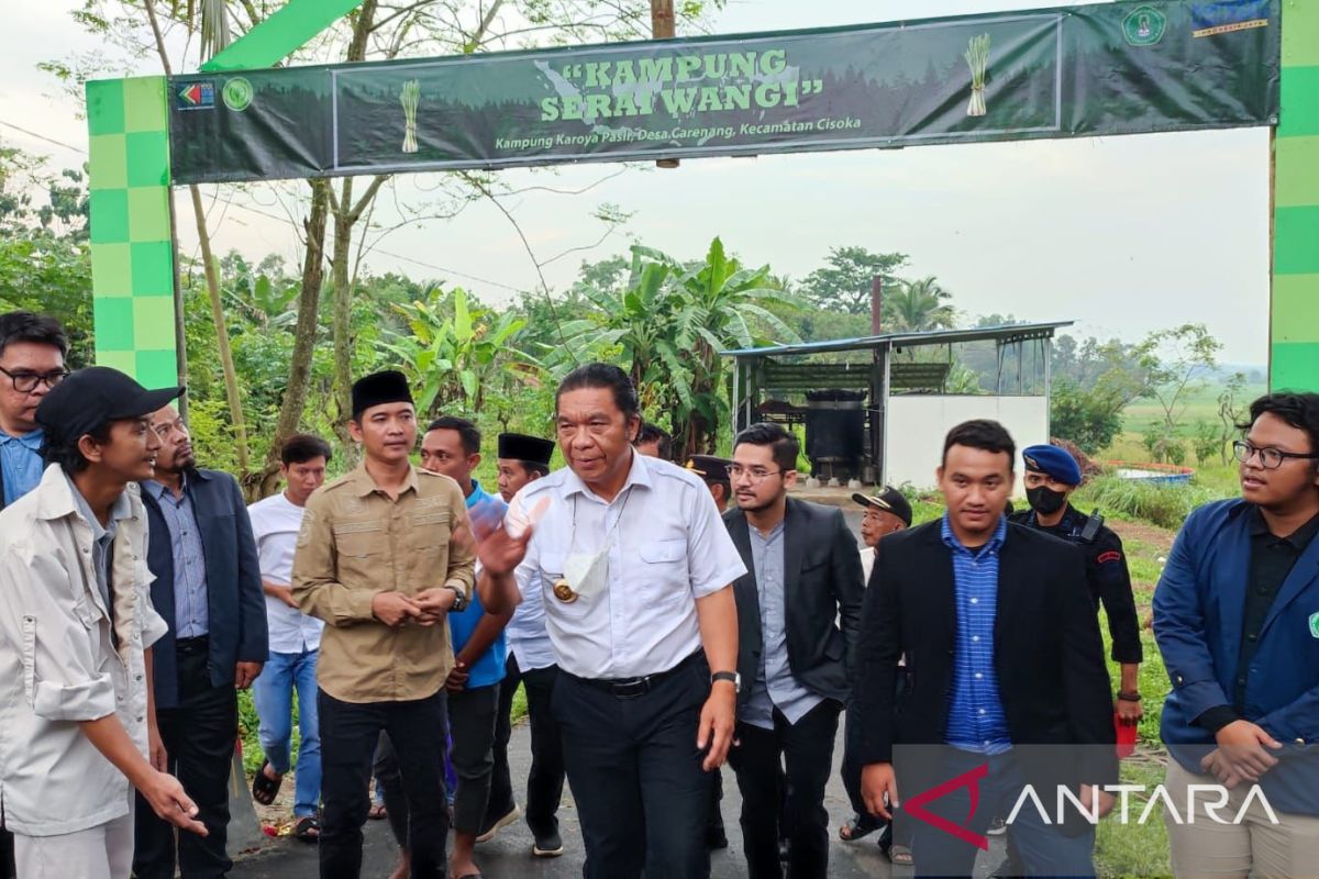 Pj Gubernur Banten dukung budidaya serai wangi di Tangerang