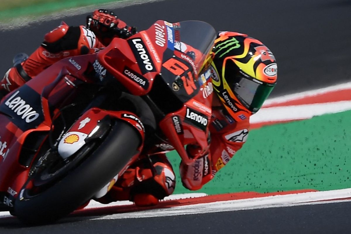 Bagnaia cetak sejarah baru Ducati di Misano, raih empat kali juara