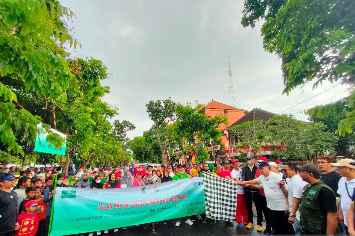 HPN dan PCNU Denpasar bangkitkan ekonomi lewat bazar UMKM