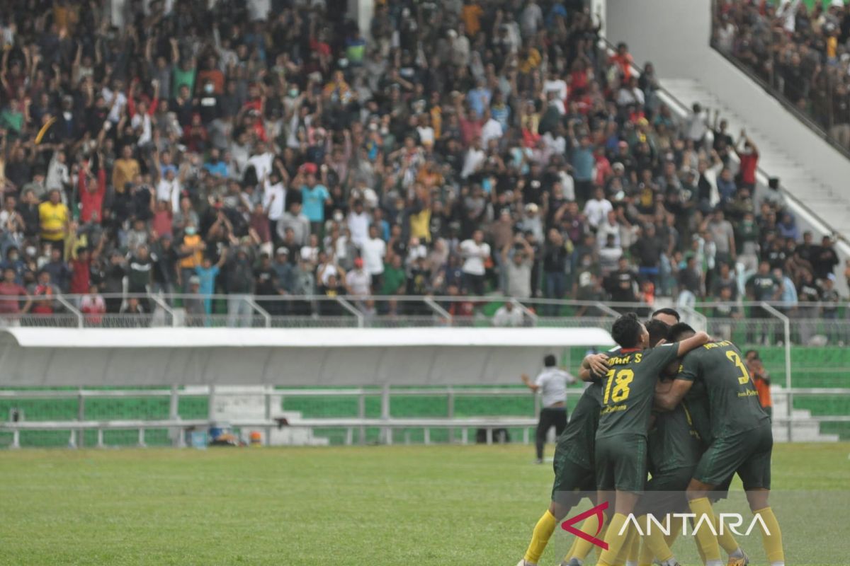 Gol tunggal Murdaim antar Persipal menang dramatis atas Sulut United