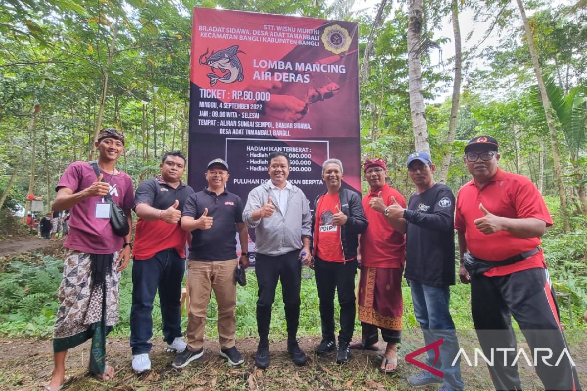 700 peserta ikuti lomba mancing se-Bali di Bangli