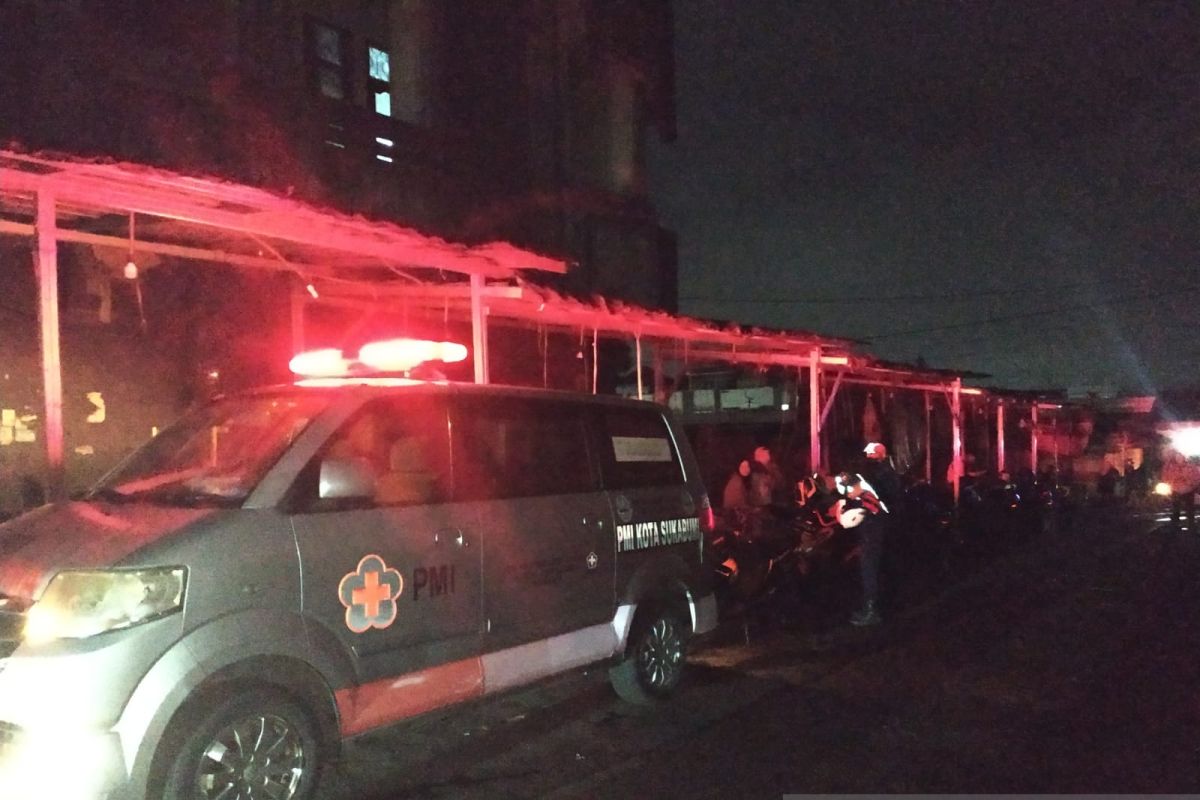 Pasar Lettu Bakri Bogor terbakar