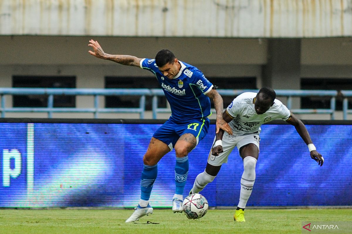 Ciro Alves sudah kembali gabung latihan bersama Persib