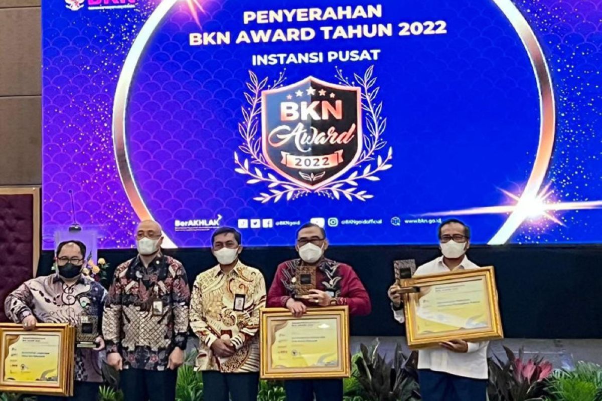Kemenkumham raih dua penghargaan BKN Award 2022