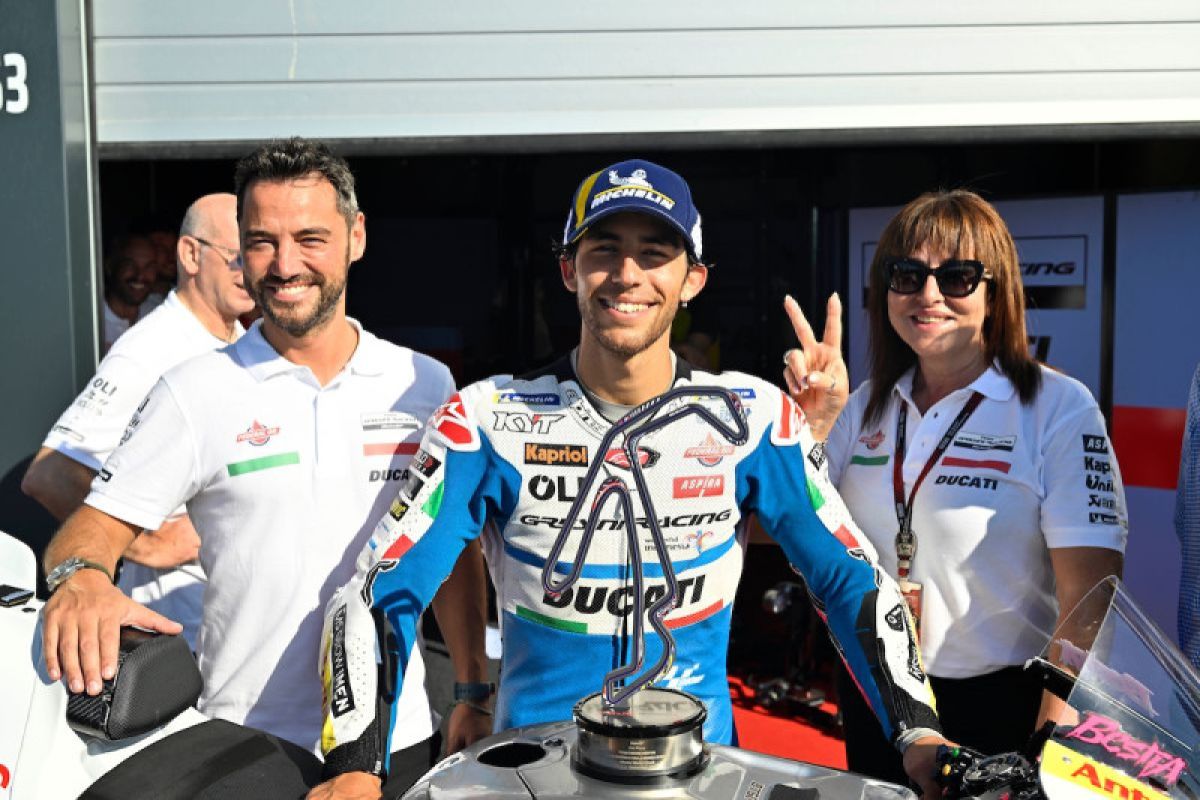 Kembali bisa naik podium, Enea Bastianini dapat sanjungan