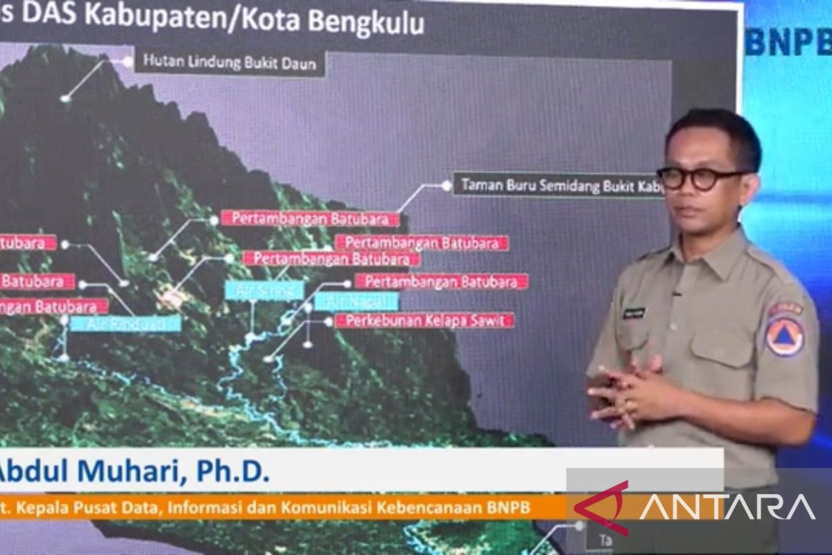 BNPB: Waspadai curah hujan tinggi di wilayah Sulawesi