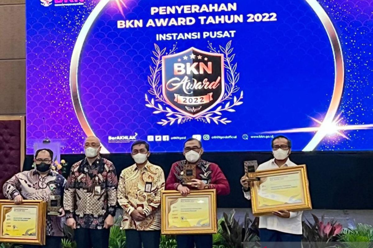 Kemenkumham sabet dua penghargaan BKN Award 2022