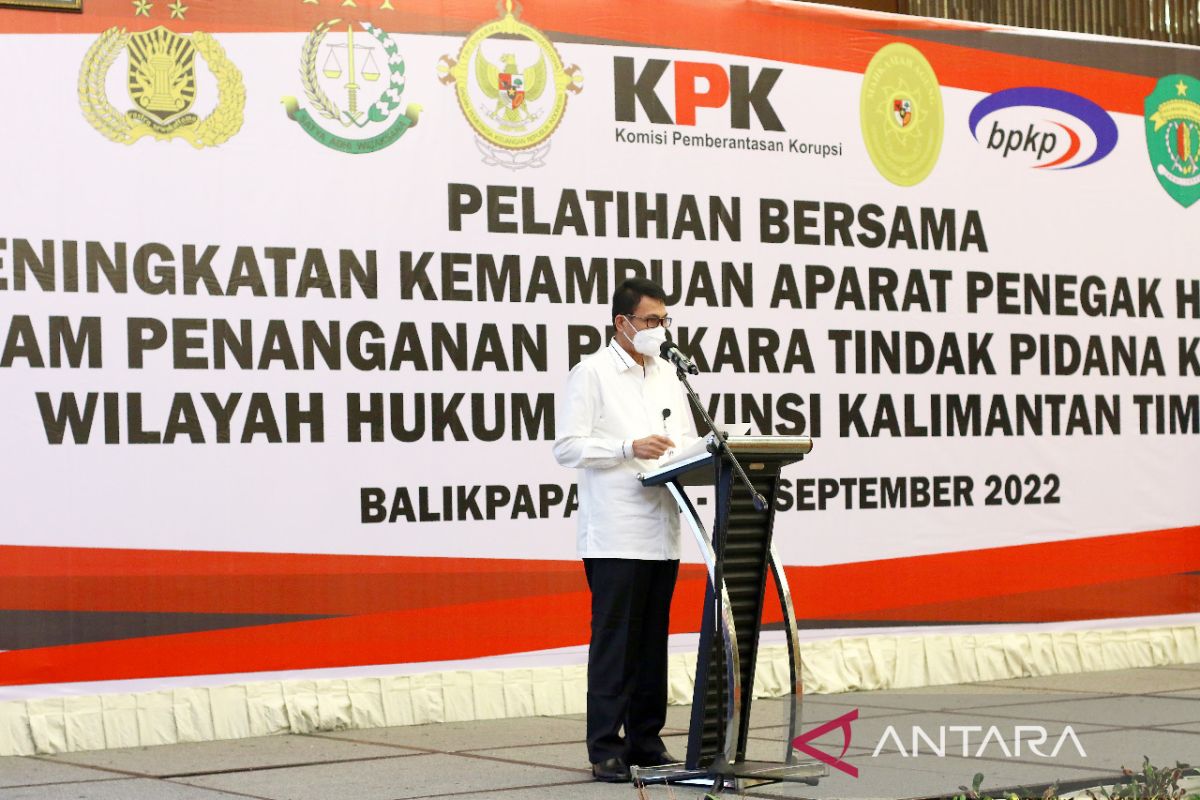 Sinergi KPK dan APH penting dalam berantas korupsi