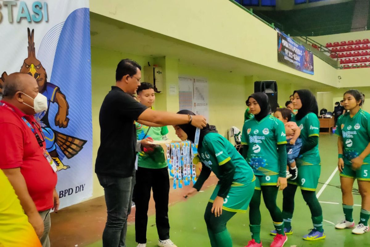 Futsal Putri Sleman raih emas Porda DIY