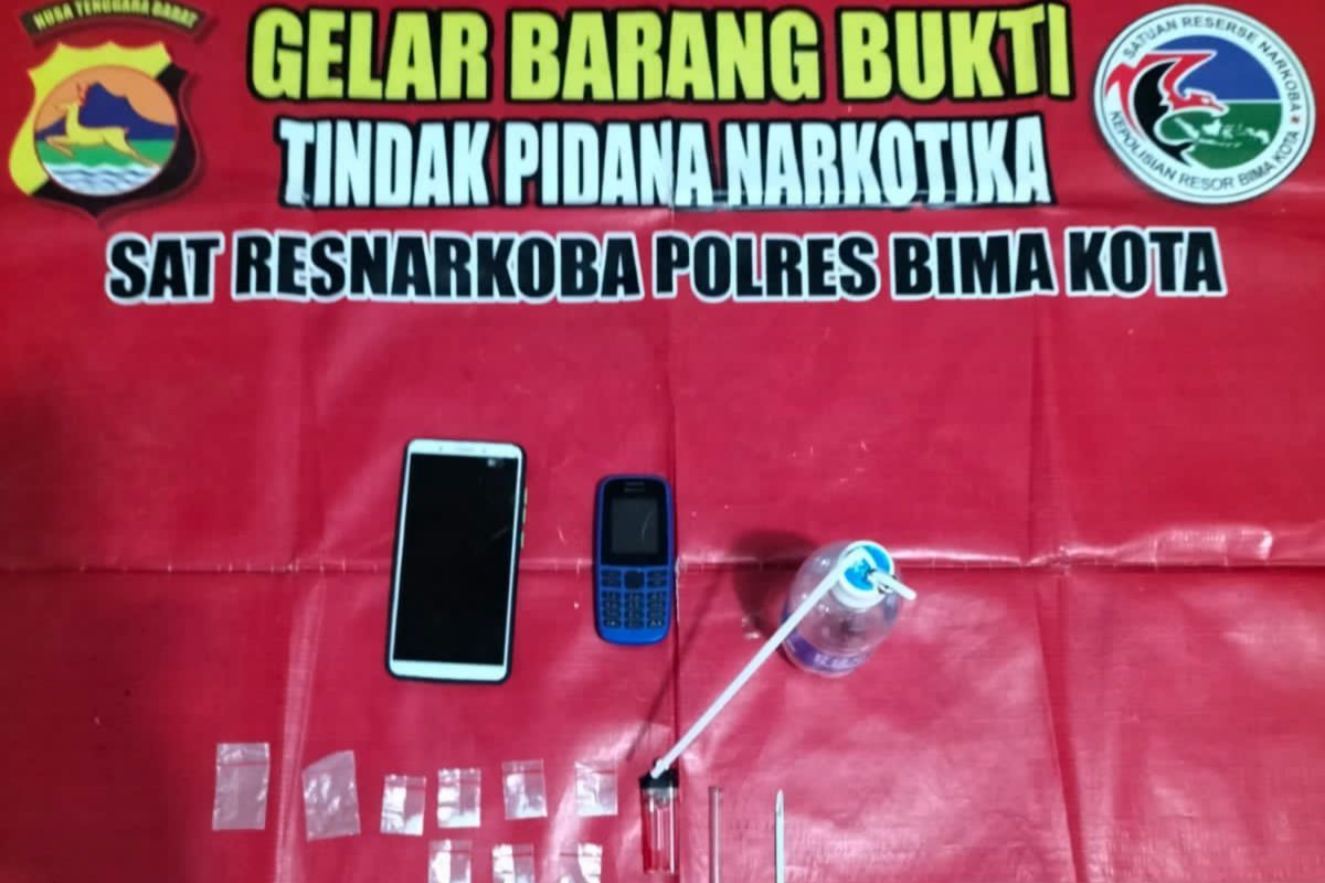 Polres Bima Kota amankan terduga pengguna sabu