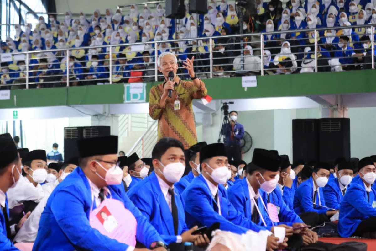 Ganjar ajak mahasiswa ikut cegah tengkes di Jateng