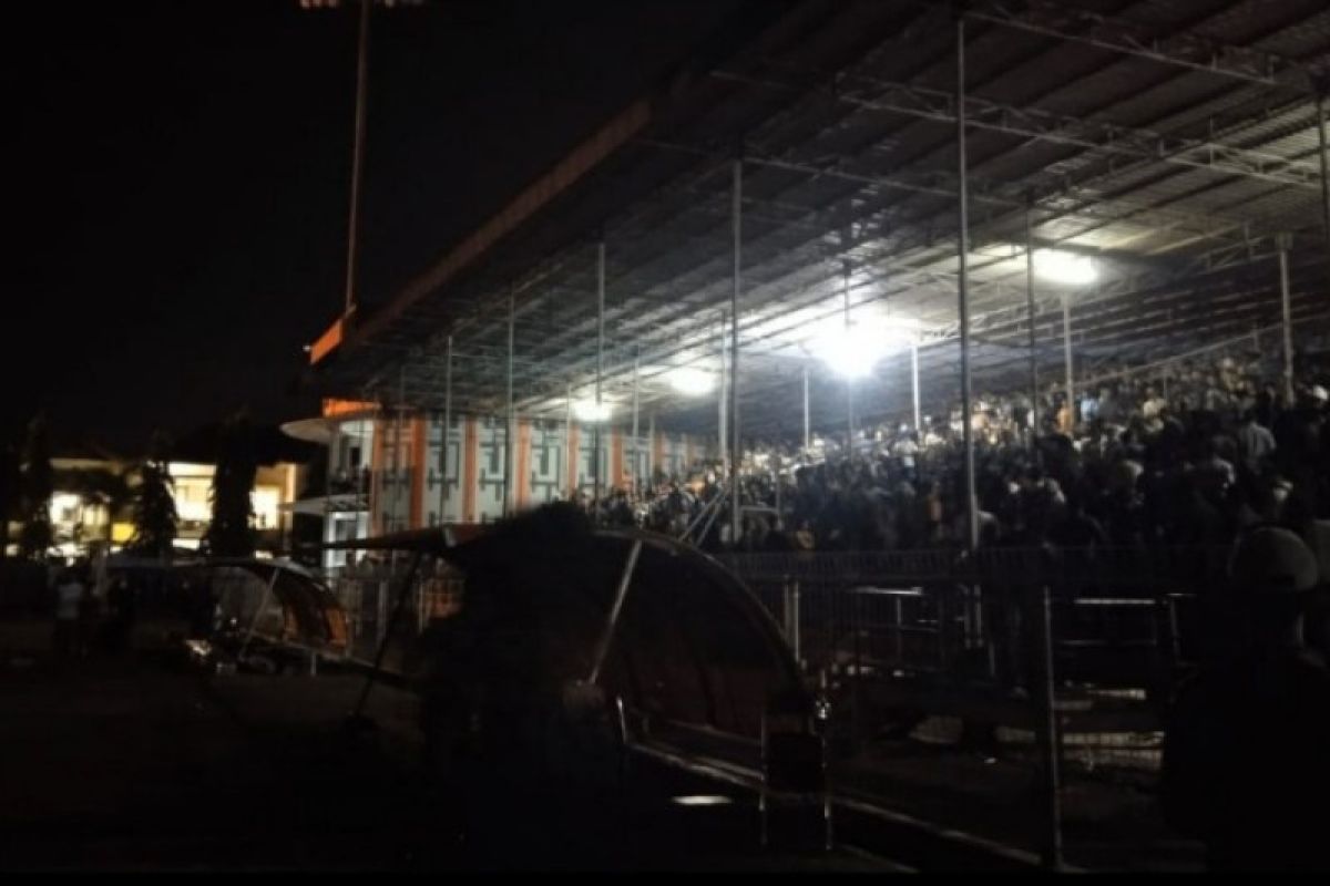 Liga 1: Lampu stadion padam, PSMS kecewa laga lawan Persiraja gagal digelar